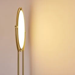 Hofstein Baise Deckenfluter LED Messing, 1-flammig -LED Leuchten Verkäufe 2022 baise deckenfluter h3314258 22