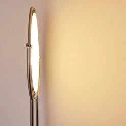 Hofstein Baise Deckenfluter LED Nickel-Matt, 1-flammig -LED Leuchten Verkäufe 2022 baise deckenfluter h3314272 22