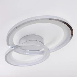 Hofstein Baiyin Deckenleuchte LED Chrom, 1-flammig -LED Leuchten Verkäufe 2022 baiyin deckenleuchte h3416303 7