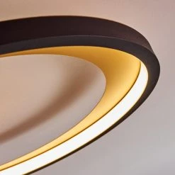 Hofstein Baiyin Deckenleuchte LED Gold, 1-flammig -LED Leuchten Verkäufe 2022 baiyin deckenleuchte h3416341 5