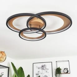 Hofstein Baiyin Deckenleuchte LED Gold, 1-flammig -LED Leuchten Verkäufe 2022 baiyin deckenleuchte h3582121 9