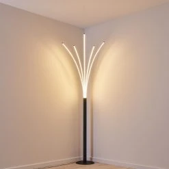 Hofstein Bakersfield Stehleuchte LED Schwarz, Wei&szlig;, 1-flammig -LED Leuchten Verkäufe 2022 bakersfield stehleuchte h3314050 15