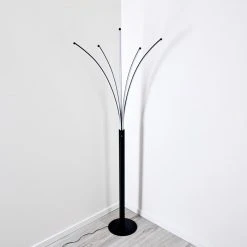 Hofstein Bakersfield Stehleuchte LED Schwarz, Wei&szlig;, 1-flammig -LED Leuchten Verkäufe 2022 bakersfield stehleuchte h3314050 16