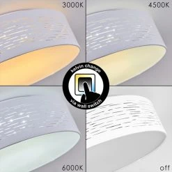 Hofstein Bandol Deckenleuchte LED Weiß, 1-flammig -LED Leuchten Verkäufe 2022 bandol deckenleuchte h3312100 4