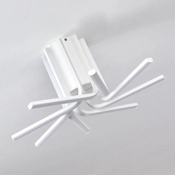 Hofstein Bangor Deckenleuchte LED Weiß, 1-flammig 14 Hofstein Bangor Deckenleuchte LED Weiß, 1-flammig – Bild 14