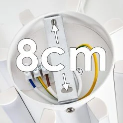 Hofstein Bangor Deckenleuchte LED Weiß, 1-flammig 33 Hofstein Bangor Deckenleuchte LED Weiß, 1-flammig -LED Leuchten Verkäufe 2022 bangor deckenleuchte h3331200 16