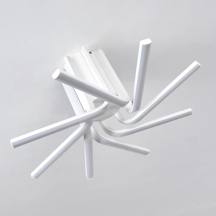 Hofstein Bangor Deckenleuchte LED Weiß, 1-flammig 9 Hofstein Bangor Deckenleuchte LED Weiß, 1-flammig – Bild 9