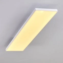 Hofstein Bankura Deckenpanel LED Weiß, 1-flammig, Fernbedienung -LED Leuchten Verkäufe 2022 bankura deckenpanel h3312162 11