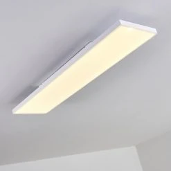 Hofstein Bankura Deckenpanel LED Weiß, 1-flammig, Fernbedienung -LED Leuchten Verkäufe 2022 bankura deckenpanel h3312162 23