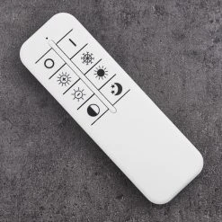 Hofstein Bankura Deckenpanel LED Weiß, 1-flammig, Fernbedienung -LED Leuchten Verkäufe 2022 bankura deckenpanel h3371909 20