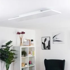 Hofstein Bankura Deckenpanel LED Weiß, 1-flammig, Fernbedienung -LED Leuchten Verkäufe 2022 bankura deckenpanel h3371909 5