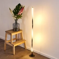 Hofstein Baotou Stehleuchte LED Schwarz, 1-flammig -LED Leuchten Verkäufe 2022 baotou stehleuchte h3313992 11