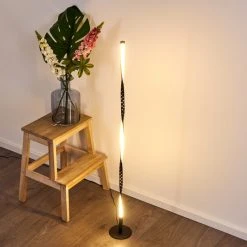 Hofstein Baotou Stehleuchte LED Schwarz, 1-flammig -LED Leuchten Verkäufe 2022 baotou stehleuchte h3313992 15