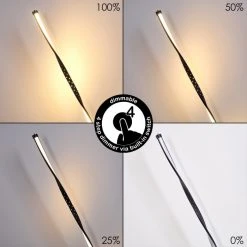 Hofstein Baotou Stehleuchte LED Schwarz, 1-flammig -LED Leuchten Verkäufe 2022 baotou stehleuchte h3313992 16