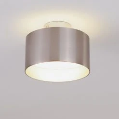 Hofstein Baraboo Deckenleuchte LED Nickel-Matt, 2-flammig -LED Leuchten Verkäufe 2022 baraboo deckenleuchte h3306956 2