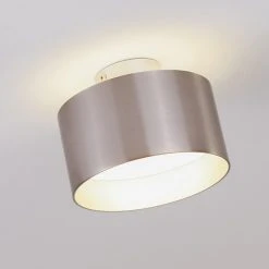 Hofstein Baraboo Deckenleuchte LED Nickel-Matt, 2-flammig -LED Leuchten Verkäufe 2022 baraboo deckenleuchte h3306956 8