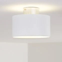 Hofstein Baraboo Deckenleuchte LED Nickel-Matt, 2-flammig -LED Leuchten Verkäufe 2022 baraboo deckenleuchte h3306970 6