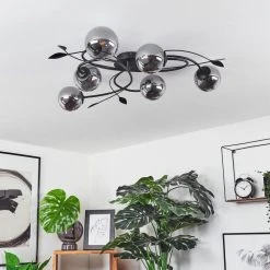 Hofstein Barasat Deckenleuchte LED Schwarz, 6-flammig 23 Hofstein Barasat Deckenleuchte LED Schwarz, 6-flammig -LED Leuchten Verkäufe 2022 barasat deckenleuchte h3557778 9