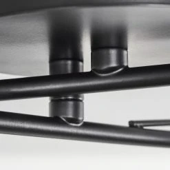 Hofstein Barasat Deckenleuchte LED Schwarz, 4-flammig -LED Leuchten Verkäufe 2022 barasat deckenleuchte h3558836 5