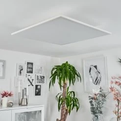 Hofstein Barasat Deckenpanel LED Weiß, 1-flammig -LED Leuchten Verkäufe 2022 barasat deckenpanel h3560839 4