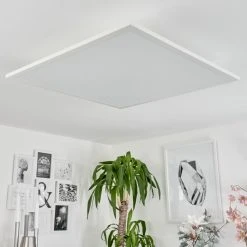 Hofstein Barasat Deckenpanel LED Weiß, 1-flammig -LED Leuchten Verkäufe 2022 barasat deckenpanel h3560839 9