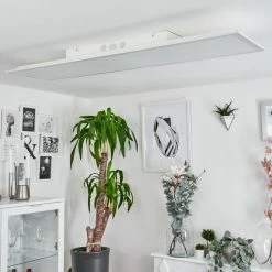 Hofstein Barasat Deckenpanel LED Weiß, 1-flammig, Fernbedienung -LED Leuchten Verkäufe 2022 barasat deckenpanel h3560853 4