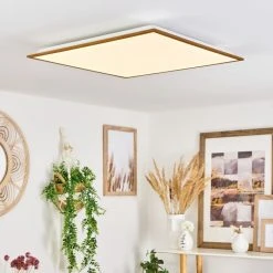 Hofstein Barasat Deckenpanel LED Weiß, 1-flammig -LED Leuchten Verkäufe 2022 barasat deckenpanel h3560884 10