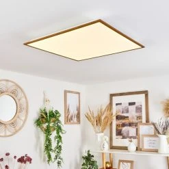 Hofstein Barasat Deckenpanel LED Weiß, 1-flammig -LED Leuchten Verkäufe 2022 barasat deckenpanel h3560884 6