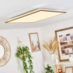 Hofstein Barasat Deckenpanel LED Weiß, 1-flammig -LED Leuchten Verkäufe 2022 barasat deckenpanel h3560884 8