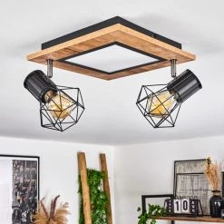 Hofstein Bardhaman Deckenleuchte LED Chrom, Schwarz, Weiß, Holzoptik, 3-flammig 25 Hofstein Bardhaman Deckenleuchte LED Chrom, Schwarz, Weiß, Holzoptik, 3-flammig -LED Leuchten Verkäufe 2022 bardhaman deckenleuchte h3598054 11