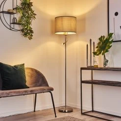 Hofstein Barruelo Stehleuchte LED Nickel-Matt, 2-flammig 18 Hofstein Barruelo Stehleuchte LED Nickel-Matt, 2-flammig -LED Leuchten Verkäufe 2022 barruelo stehleuchte h3384725 6