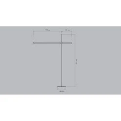 Basis Leuchten TOLENNO OPERA Stehleuchte LED Aluminium, 1-flammig -LED Leuchten Verkäufe 2022 basis leuchten tolenno opera stehleuchte 3 800 10 4