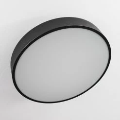 Hofstein Batamoto Deckenpanel LED Schwarz, Weiß, 2-flammig, Fernbedienung, Farbwechsler -LED Leuchten Verkäufe 2022 batamoto deckenpanel h3418031 7