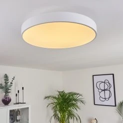 Hofstein Batamoto Deckenpanel LED Weiß, 2-flammig, Fernbedienung, Farbwechsler -LED Leuchten Verkäufe 2022 batamoto deckenpanel h3418109 10