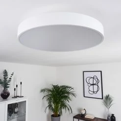 Hofstein Batamoto Deckenpanel LED Weiß, 2-flammig, Fernbedienung, Farbwechsler -LED Leuchten Verkäufe 2022 batamoto deckenpanel h3418109 9