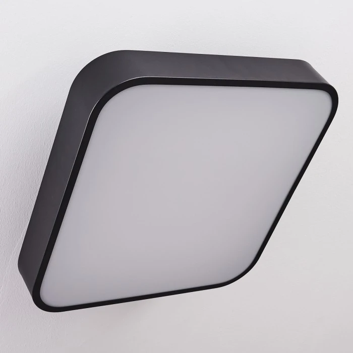 Hofstein Batamoto Deckenpanel LED Schwarz, Weiß, 2-flammig, Fernbedienung, Farbwechsler 8 Hofstein Batamoto Deckenpanel LED Schwarz, Weiß, 2-flammig, Fernbedienung, Farbwechsler – Bild 8