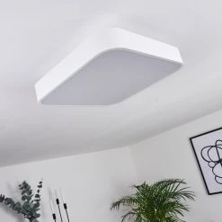 Hofstein Batamoto Deckenpanel LED Weiß, 2-flammig, Fernbedienung, Farbwechsler -LED Leuchten Verkäufe 2022 batamoto deckenpanel h3418475 11