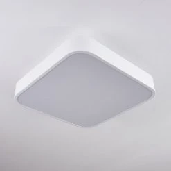 Hofstein Batamoto Deckenpanel LED Weiß, 2-flammig, Fernbedienung, Farbwechsler -LED Leuchten Verkäufe 2022 batamoto deckenpanel h3418475 7