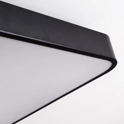 Hofstein Batamoto Deckenpanel LED Schwarz, Wei&szlig;, 2-flammig, Fernbedienung, Farbwechsler -LED Leuchten Verkäufe 2022 batamoto deckenpanel h3418505 2