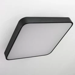 Hofstein Batamoto Deckenpanel LED Schwarz, Wei&szlig;, 2-flammig, Fernbedienung, Farbwechsler -LED Leuchten Verkäufe 2022 batamoto deckenpanel h3418505 7