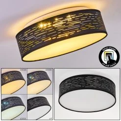 Hofstein Bathinda Deckenleuchte LED Weiß, 1-flammig