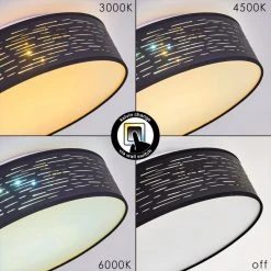 Hofstein Bathinda Deckenleuchte LED Weiß, 1-flammig -LED Leuchten Verkäufe 2022 bathinda deckenleuchte h3312063 4