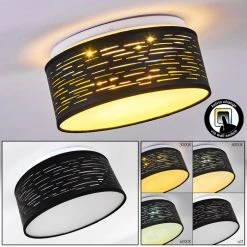 Hofstein Bathinda Deckenleuchte LED Weiß, 1-flammig