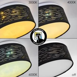 Hofstein Bathinda Deckenleuchte LED Weiß, 1-flammig -LED Leuchten Verkäufe 2022 bathinda deckenleuchte h3331163 4