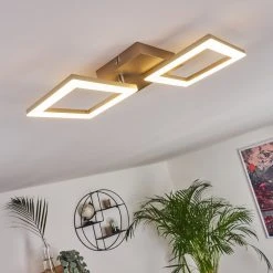 Hofstein Batuna Deckenleuchte LED Nickel-Matt, 1-flammig -LED Leuchten Verkäufe 2022 batuna deckenleuchte h3393741 10