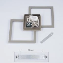 Hofstein Batuna Deckenleuchte LED Nickel-Matt, 1-flammig 15 Hofstein Batuna Deckenleuchte LED Nickel-Matt, 1-flammig -LED Leuchten Verkäufe 2022 batuna deckenleuchte h3393765 4