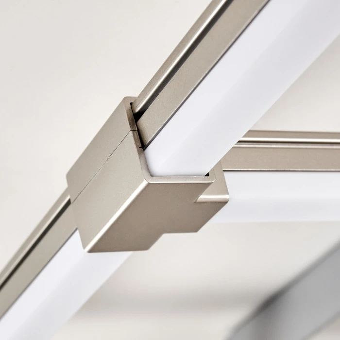 Hofstein Beken Deckenleuchte LED Stahl gebürstet, 1-flammig 11 Hofstein Beken Deckenleuchte LED Stahl gebürstet, 1-flammig – Bild 11