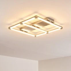 Hofstein Beken Deckenleuchte LED Stahl gebürstet, 1-flammig 31 Hofstein Beken Deckenleuchte LED Stahl gebürstet, 1-flammig -LED Leuchten Verkäufe 2022 beken deckenleuchte h3269343 do1 12