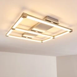 Hofstein Beken Deckenleuchte LED Stahl gebürstet, 1-flammig 33 Hofstein Beken Deckenleuchte LED Stahl gebürstet, 1-flammig -LED Leuchten Verkäufe 2022 beken deckenleuchte h3269343 do1 14