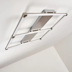 Hofstein Beken Deckenleuchte LED Nickel-Matt, 1-flammig -LED Leuchten Verkäufe 2022 beken deckenleuchte h3269350 do2 4